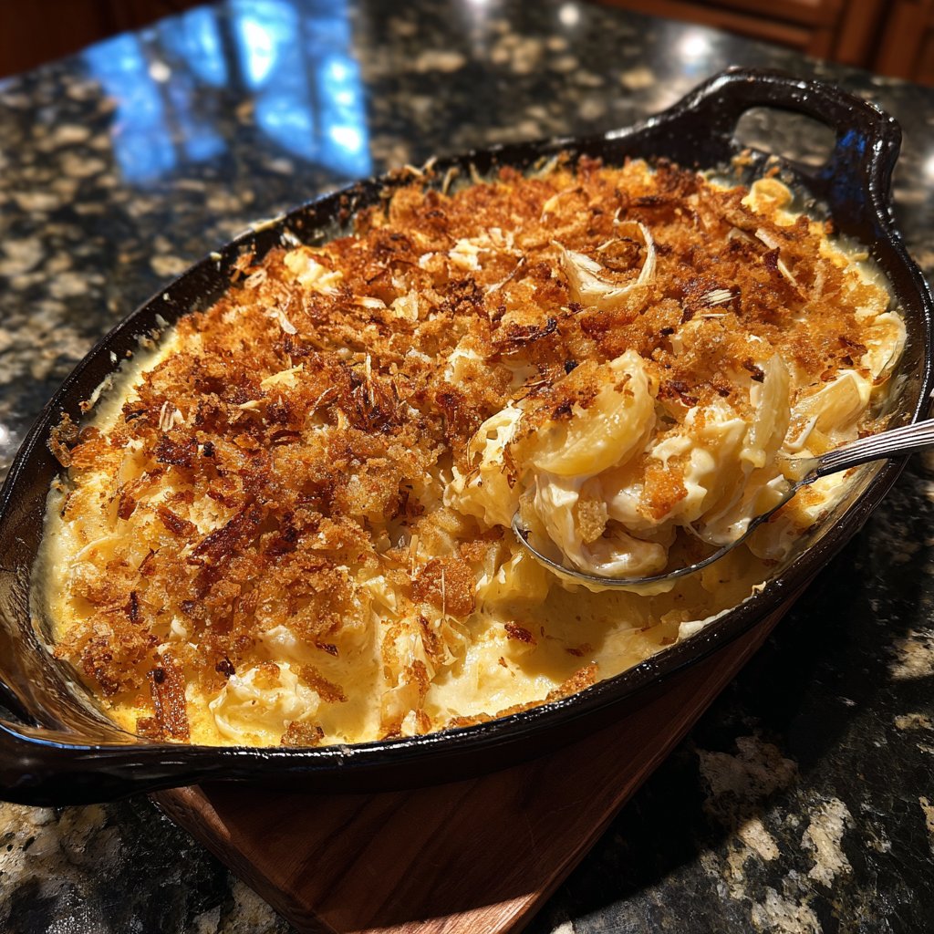 Creamy Onion Boil Casserole
