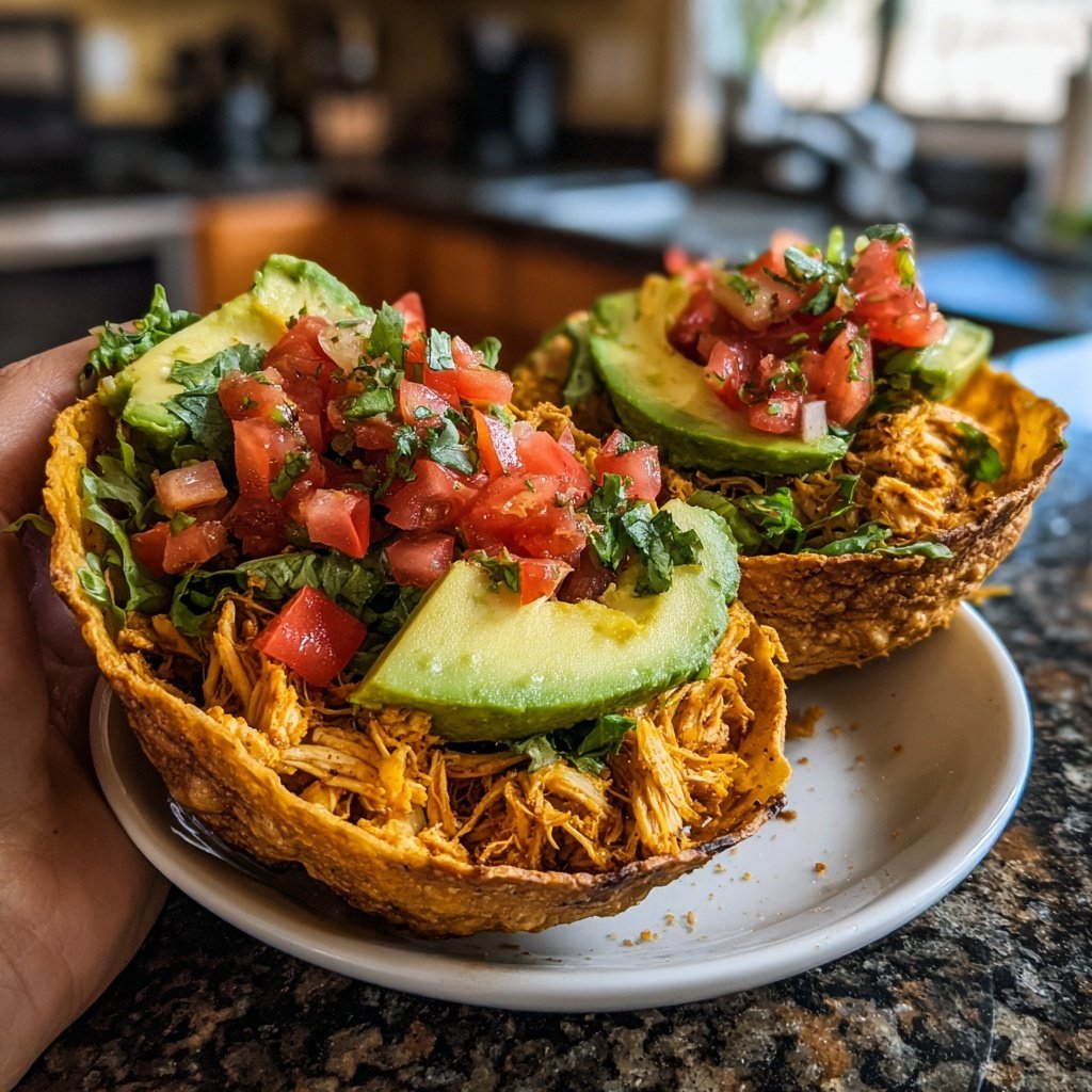 Crispy Chicken Taco Bowls