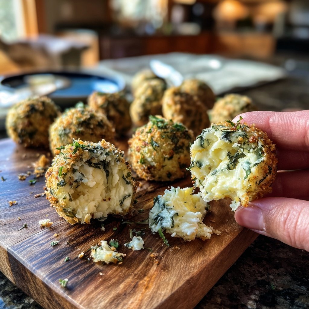 Bright Herb Cheese Bites