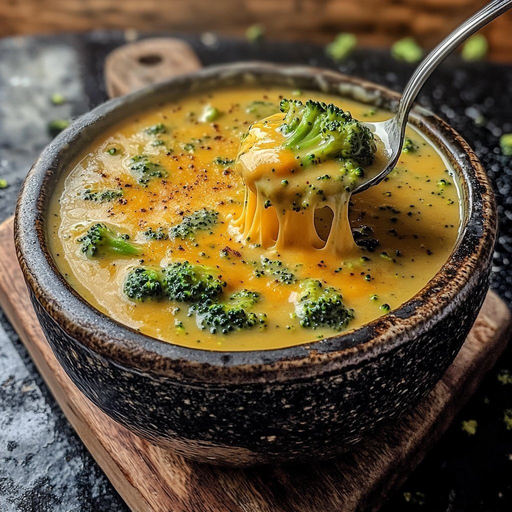 Comfort Broccoli Cheddar Soup​