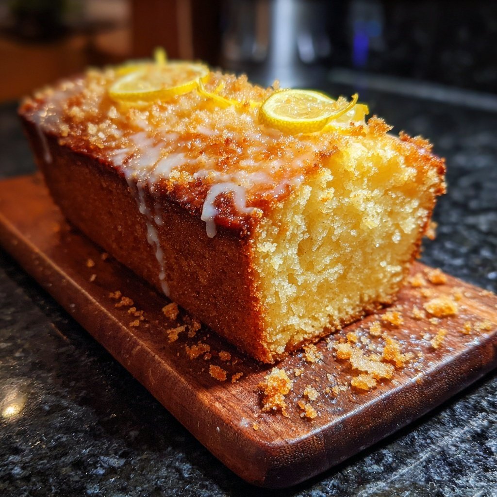 Lemon-Scented Pound Cake