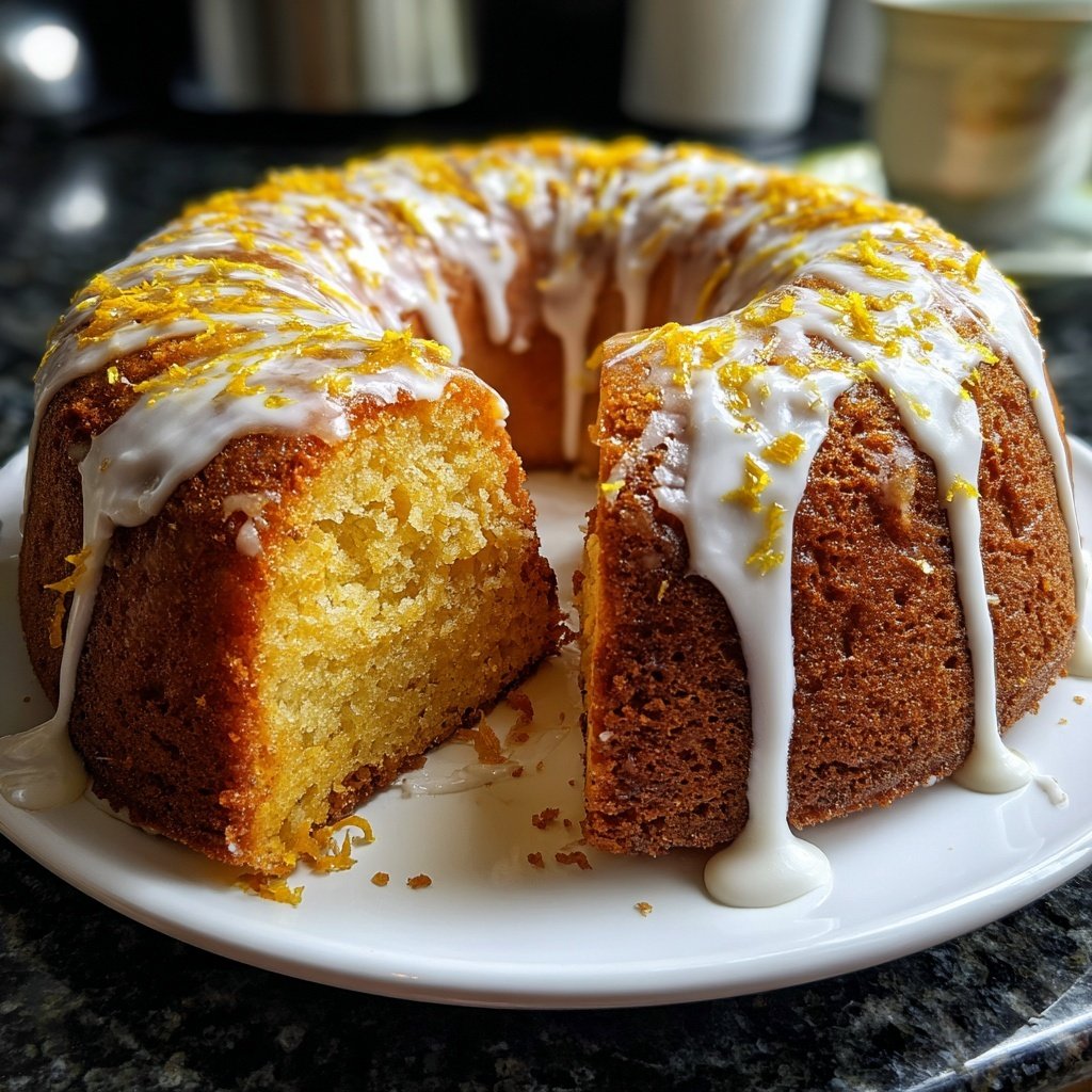 Zesty Lemon Drizzle Cake