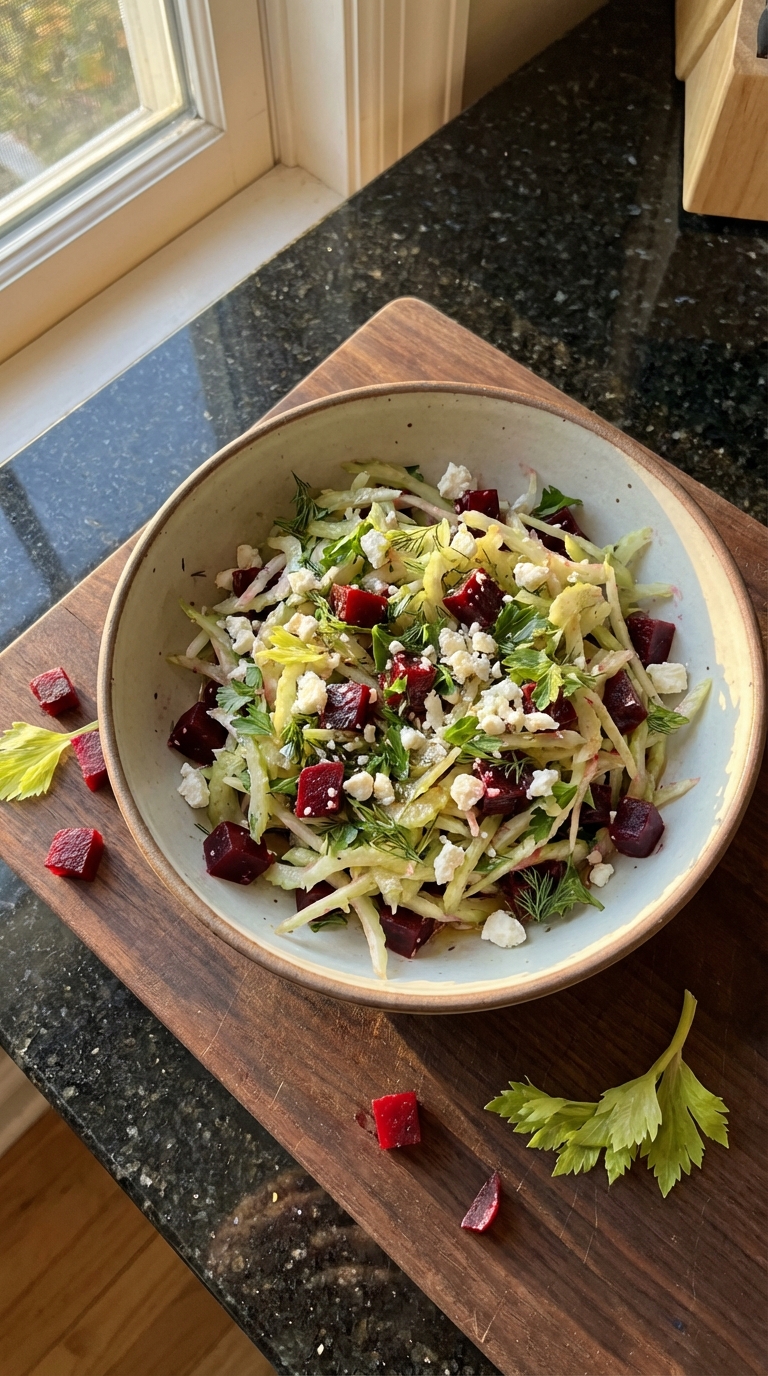 Celery and Beet Salad