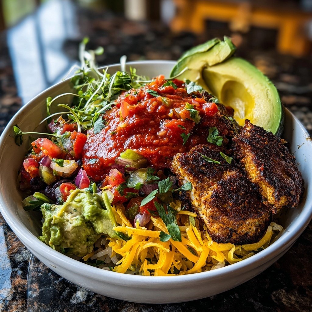 Blackened Fish Taco Bowls