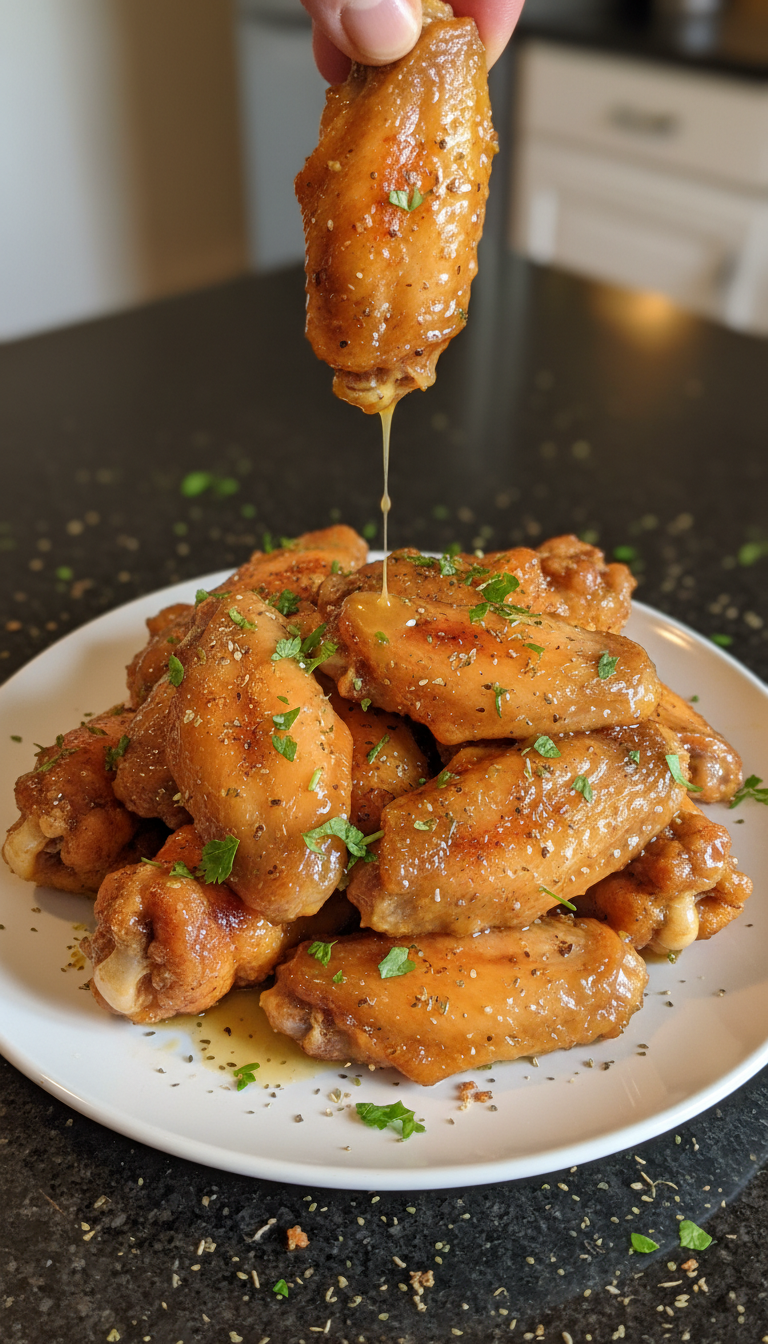 Zesty Limoncello Chicken Wings