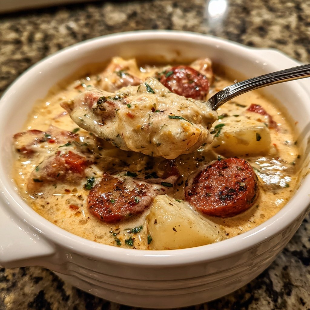 Kielbasa Potato Soup