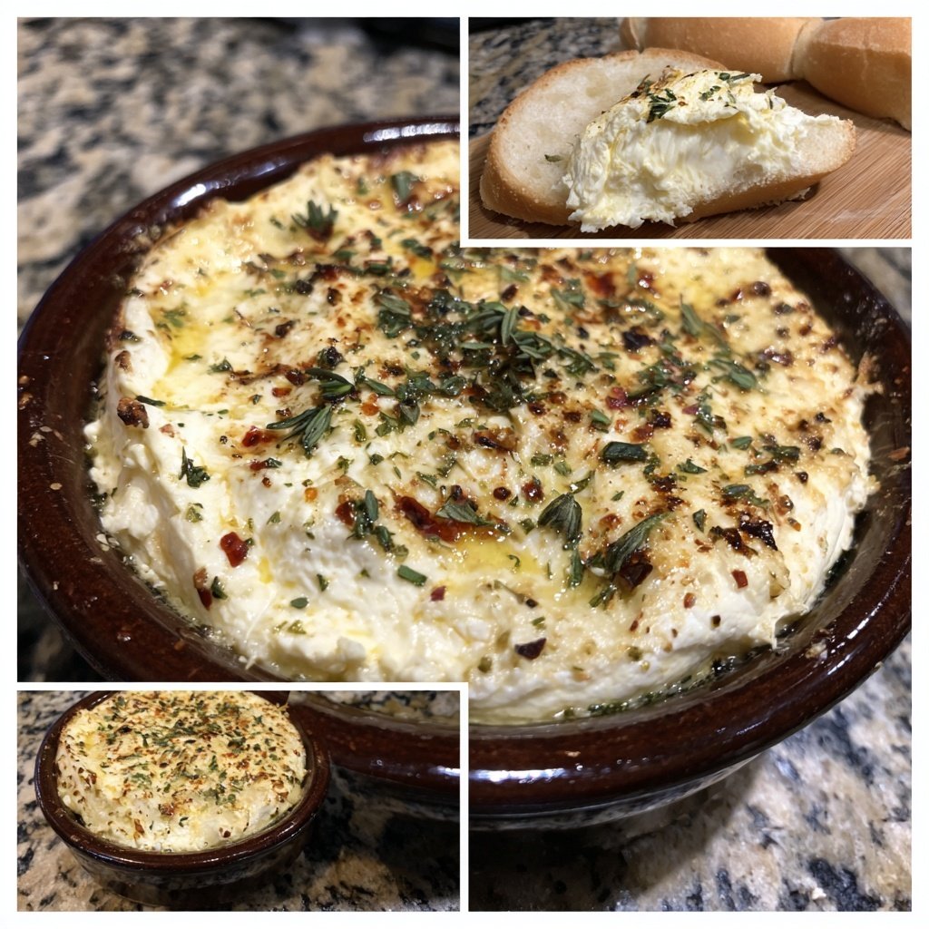 Roasted Garlic and Goat Cheese Fondue