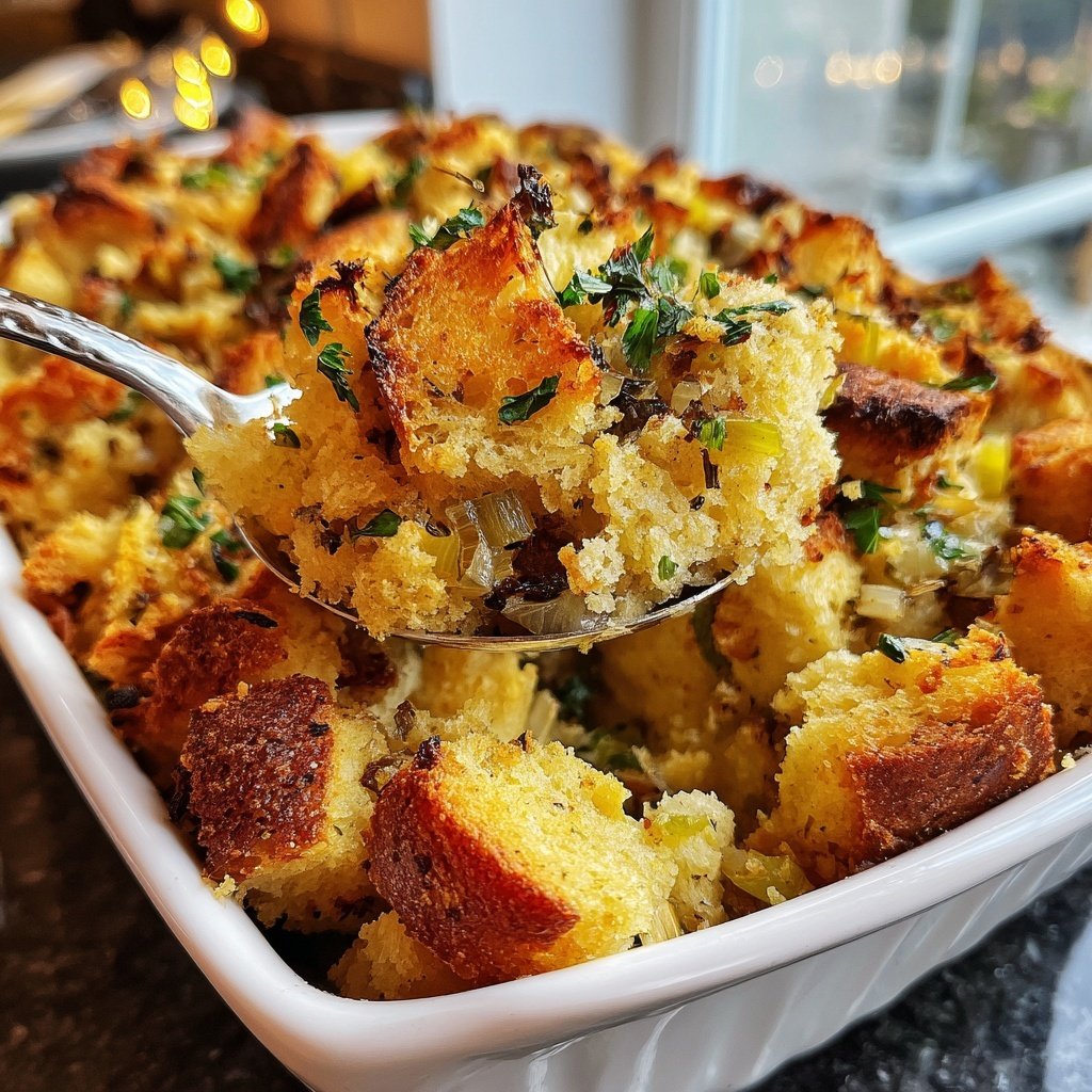 Gluten Free Stuffing with Cornbread