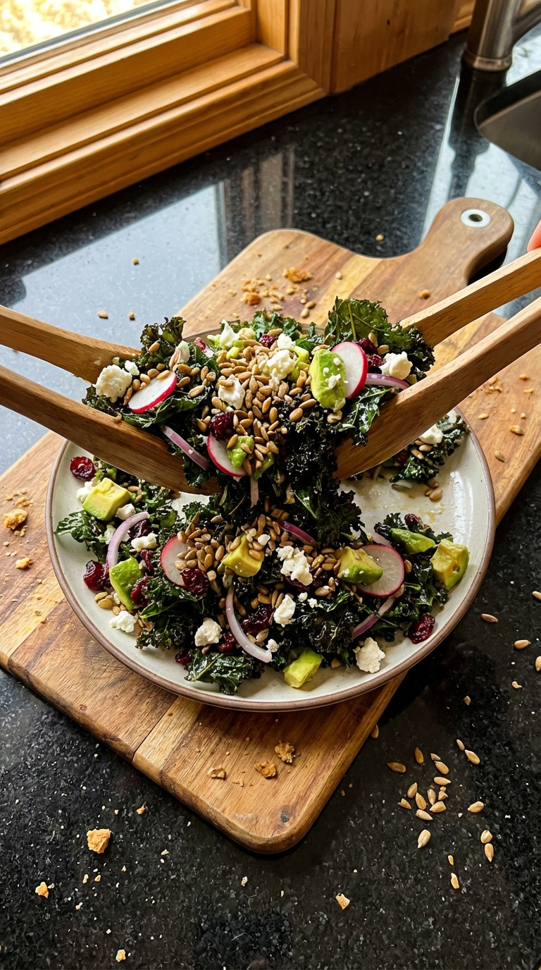 Loaded Crunchy Kale Salad