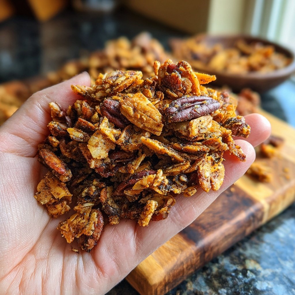 Spiced Mixed Nut Snack