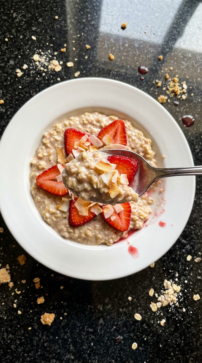 Tropical Strawberry Oats Delight