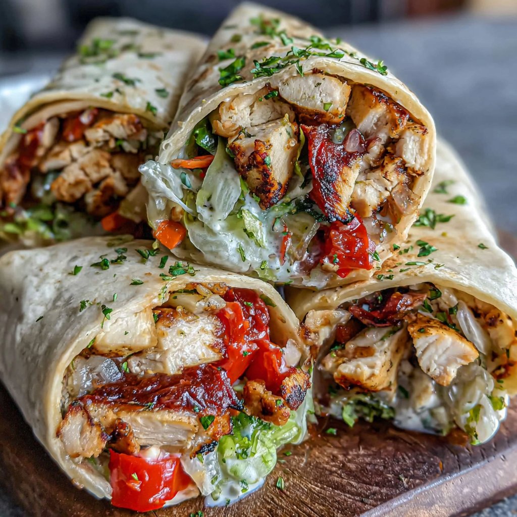 Protein-Powered Lunch Wraps