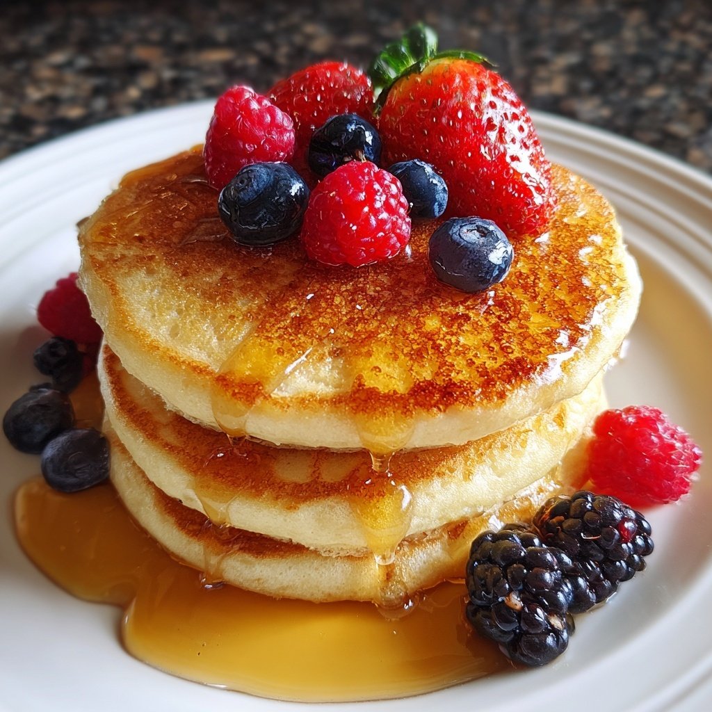 Ultra Fluffy Buttermilk Pancakes