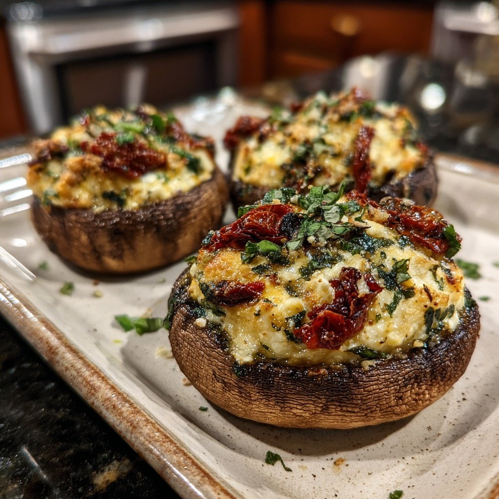 Stuffed Portobello Mushrooms