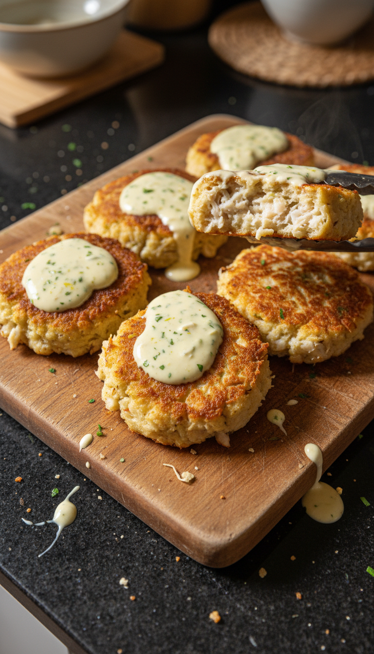 Zesty Aioli Crab Cakes