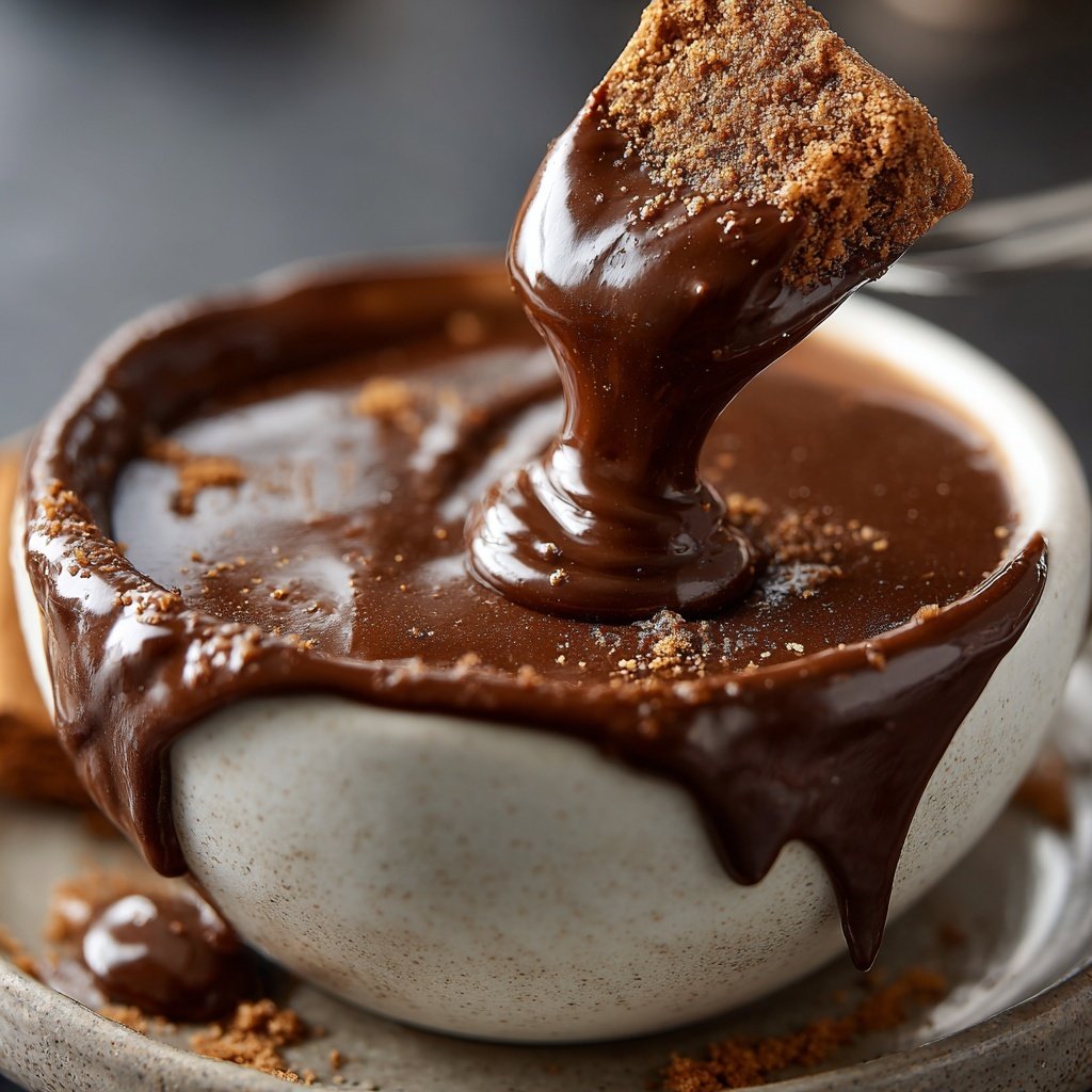 Cinnamon Chocolate Fondue Dip